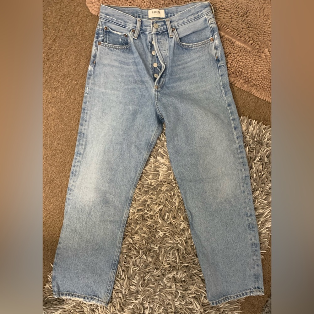 Agolde Mid-Rise 90s Jeans